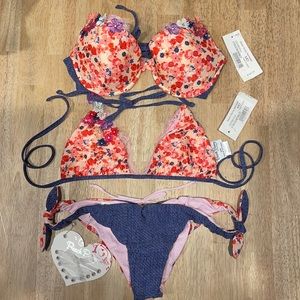 Beach Bunny 'LayYourLoveOnMe' bikini with 2 tops